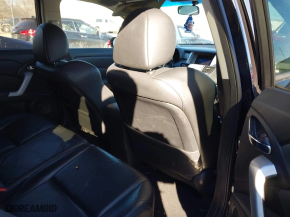 2007 Acura RDX with VIN 5J8TB18257A005378, listed as a IAAI auction lot 41431266 with 195,077 mi miles. Bid and sale history available at carsss.com. Image 8.
