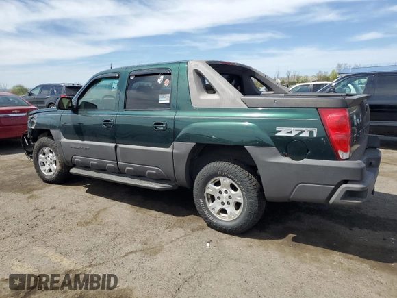 2004 Chevrolet Avalanche Z71 with VIN 3GNEK12T84G140481, listed as a Copart auction lot 54123735 with 177,776 mi miles and Salvage Title. Bid and sale history available at carsss.com. Image 2.