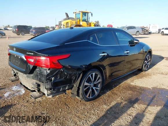 2016 Nissan Maxima SL with VIN 1N4AA6AP6GC902182, listed as a IAAI auction lot 41963457 with 63,912 mi miles and . Bid and sale history available at DreamBid. Image 4.