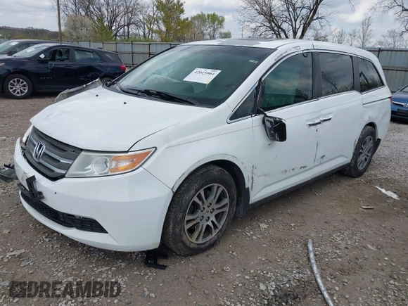 2012 Honda Odyssey EX-L with VIN 5FNRL5H67CB082903, listed as a IAAI auction lot 42015904 with 208,300 mi miles and . Bid and sale history available at carsss.com. Image 17.