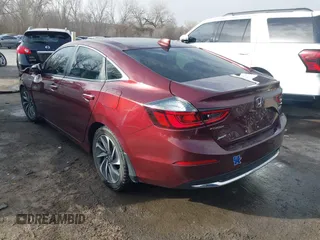 2019 Honda Insight Touring with VIN 19XZE4F95KE020308, listed as a IAAI auction lot 41814069 with 62,680 mi miles and . Bid and sale history available at carsss.com. Image 3.