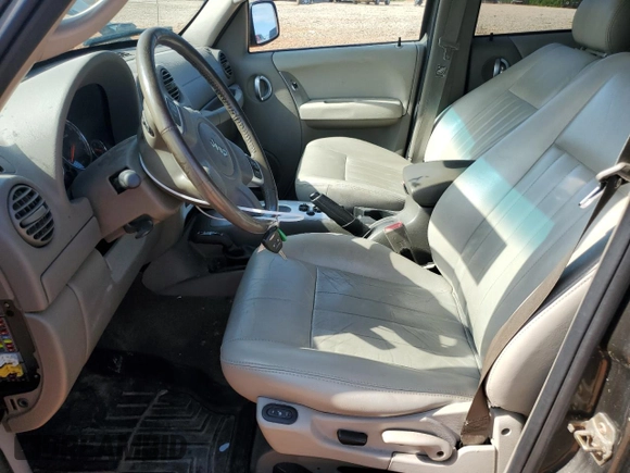 2006 Jeep Liberty Limited with VIN 1J8GL58K86W155922, listed as a Copart auction lot 64620815 with 130,149 mi miles and Salvage title. Bid and sale history available at DreamBid. Image 7.