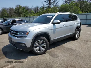 2019 Volkswagen Atlas SE with VIN 1V2UR2CAXKC583197, listed as a Copart auction lot 57797735 with 85,502 mi miles and Salvage title. Bid and sale history available at DreamBid. Image 1.