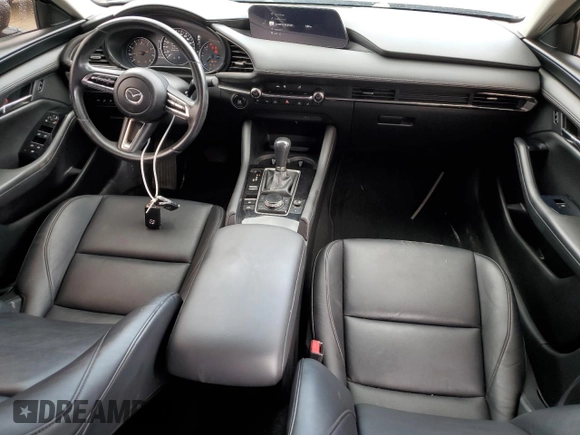 2019 Mazda 3 S Carbon Edition with VIN JM1BPBCM3K1123710, listed as a Copart auction lot 63765644 with 137,243 mi miles and Salvage title. Bid and sale history available at DreamBid. Image 8.