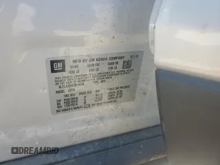 2020 Chevrolet Trax LT z VIN KL7CJLSB9LB014608, wystawiony jako Copart lot #53151265 z przebiegiem 106 326 mil mil oraz Szkoda całkowita • Salvage title. Historia ofert i sprzedaży dostępna na DreamBid. Obrazek 16.