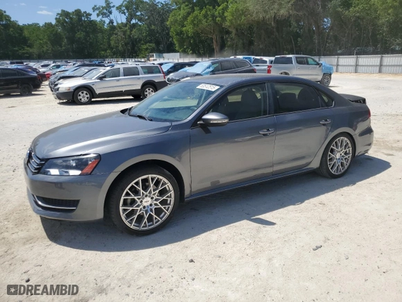 2012 Volkswagen Passat S w/Appearance with VIN 1VWAH7A37CC067029, listed as a Copart auction lot 53512515 with 141,958 mi miles and Salvage Title. Bid and sale history available at carsss.com. Image 1.