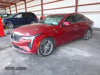 2022 Cadillac CT4 Premium Luxury z VIN 1G6DF5RK1N0117257, wystawiony jako IAAI lot #41782153 z przebiegiem 72 109 mil mil oraz . Historia ofert i sprzedaży dostępna na DreamBid. Obrazek 2.