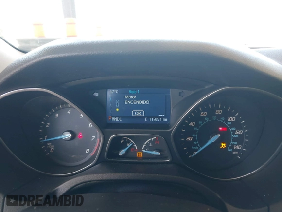 2014 Ford Focus SE with VIN 1FADP3K20EL325286, listed as a IAAI auction lot 42076013 with 119,271 mi miles. Bid and sale history available at carsss.com. Image 7.