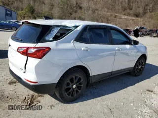 2020 Chevrolet Equinox LS z VIN 3GNAX5EV7LS680193, wystawiony jako Copart lot #45696045 z przebiegiem 66 042 mil mil oraz Szkoda całkowita • Salvage title. Historia ofert i sprzedaży dostępna na DreamBid. Obrazek 3.