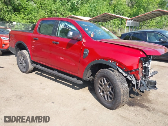 2024 Ford Ranger XLT with VIN 1FTER4HH3RLE33305, listed as a IAAI auction lot 42166700 with Not provided miles and . Bid and sale history available at DreamBid. Image 1.