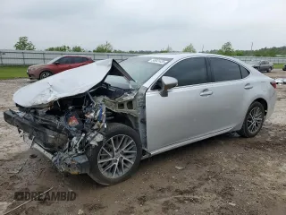 2017 Lexus ES with VIN 58ABK1GG8HU073072, listed as a Copart auction lot 50841435 with 0 mi miles and Salvage Title. Bid and sale history available at carsss.com. Image 1.