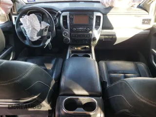 2016 Nissan Titan XD Platinum Reserve with VIN 1N6BA1F44GN510108, listed as a Copart auction lot 81629724 with 0 mi miles and Salvage Title. Bid and sale history available at carsss.com. Image 8.