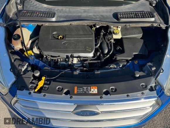 2017 Ford Escape SE with VIN 1FMCU0GD2HUA19806, listed as a Copart auction lot 54800235 with 97,697 mi miles and Salvage Title. Bid and sale history available at carsss.com. Image 14.
