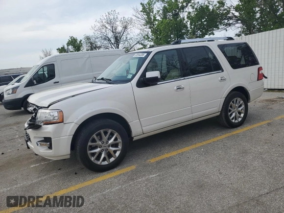 2016 Ford Expedition Limited with VIN 1FMJU2AT3GEF25642, listed as a Copart auction lot 53944285 with 199,598 mi miles and Salvage title. Bid and sale history available at DreamBid. Image 1.