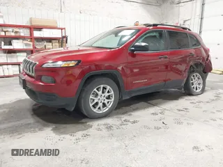 2016 Jeep Cherokee Sport with VIN 1C4PJMAB3GW219139, listed as a IAAI auction lot 42373717 with 70,393 mi miles and . Bid and sale history available at DreamBid. Image 2.