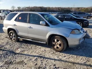 2004 Acura MDX with VIN 2HNYD18244H545021, listed as a Copart auction lot 88886785 with 0 mi miles and Salvage Title. Bid and sale history available at carsss.com. Image 4.