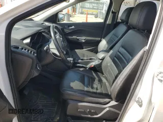 2015 Ford Escape Titanium with VIN 1FMCU9J96FUC46213, listed as a Copart auction lot 50299845 with 130,535 mi miles and Salvage Title. Bid and sale history available at carsss.com. Image 7.