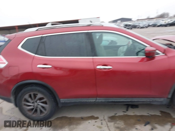 2016 Nissan Rogue SV with VIN 5N1AT2MT5GC864168, listed as a IAAI auction lot 41532141 with 101,833 mi miles. Bid and sale history available at carsss.com. Image 14.