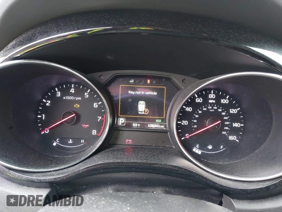 2016 Kia Sedona EX with VIN KNDMC5C13G6156874, listed as a IAAI auction lot 41458155 with 108,241 mi miles. Bid and sale history available at carsss.com. Image 7.