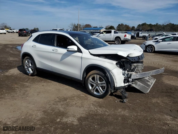 2018 Mercedes-Benz GLA with VIN WDCTG4GB4JJ487801, listed as a Copart auction lot 48733235 with 75,468 mi miles and Salvage Title. Bid and sale history available at carsss.com. Image 4.