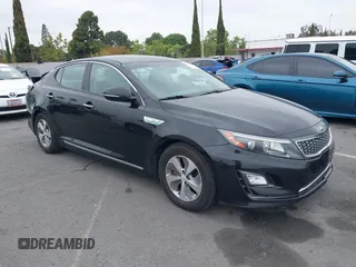 2015 Kia Optima with VIN KNAGM4AD8F5083391, listed as a IAAI auction lot 42150197 with 160,536 mi miles and . Bid and sale history available at carsss.com. Image 1.