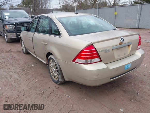 2007 Mercury Montego Premier with VIN 1MEHM42147G602808, listed as a IAAI auction lot 41981763 with 193,096 mi miles and . Bid and sale history available at DreamBid. Image 3.