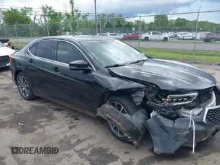 2018 Acura TLX z VIN 19UUB2F35JA009413, wystawiony jako IAAI lot #42189933 z przebiegiem 76 365 mil mil oraz . Historia ofert i sprzedaży dostępna na DreamBid. Obrazek 1.
