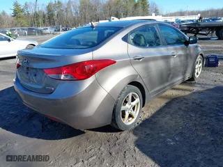 2012 Hyundai Elantra GLS with VIN 5NPDH4AE6CH128522, listed as a IAAI auction lot 41827549 with 145,236 mi miles. Bid and sale history available at carsss.com. Image 4.