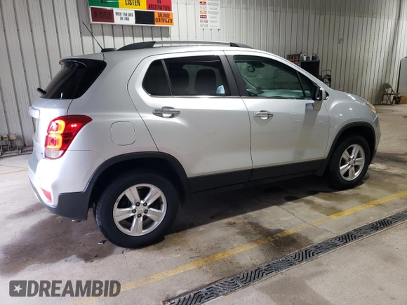 2017 Chevrolet Trax LT with VIN KL7CJPSB0HB223539, listed as a Copart auction lot 51656965 with 79,744 mi miles and Salvage Title. Bid and sale history available at carsss.com. Image 3.