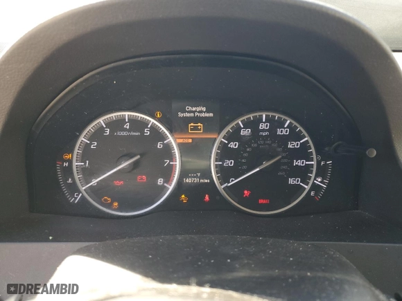 2018 Acura RDX with VIN 5J8TB3H37JL010338, listed as a Copart auction lot 80624954 with 140,731 mi miles and Salvage Title. Bid and sale history available at carsss.com. Image 9.