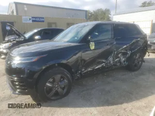 2025 Land Rover Range Rover Velar Dynamic SE with VIN SALYL2EX4SA810197, listed as a Copart auction lot 46316115 with 591 mi miles and Clean Title. Bid and sale history available at DreamBid. Image 1.