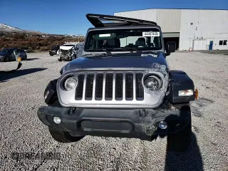 2019 Jeep Wrangler Unlimited Sport with VIN 1C4HJXDG9KW561720, listed as a Copart auction lot 44467445 with 69,290 mi miles and Salvage title. Bid and sale history available at DreamBid. Image 11.