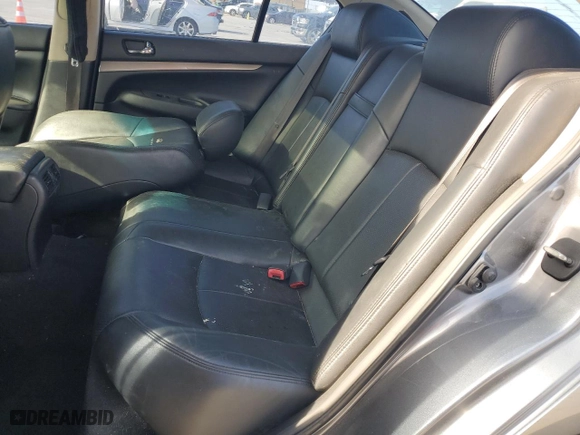 2012 Infiniti G25 Sedan Journey with VIN JN1DV6AP6CM812369, listed as a Copart auction lot 82671594 with 170,604 mi miles and Clean Title. Bid and sale history available at carsss.com. Image 10.