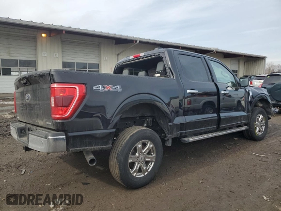 2021 Ford F-150 XL with VIN 1FTFW1E8XMFB93130, listed as a Copart auction lot 46399945 with Not Provided miles and Salvage Title. Bid and sale history available at carsss.com. Image 3.