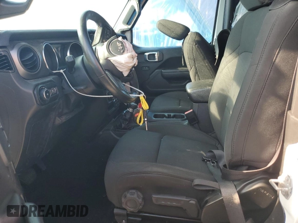 2022 Jeep Wrangler Sport with VIN 1C4GJXAN8NW174725, listed as a Copart auction lot 62150515 with 40,026 mi miles and Non repairable. Bid and sale history available at DreamBid. Image 7.