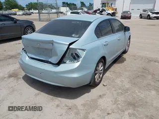 2012 Honda Civic EX with VIN 19XFB2F80CE061339, listed as a IAAI auction lot 41996585 with 112,841 mi miles and . Bid and sale history available at DreamBid. Image 4.