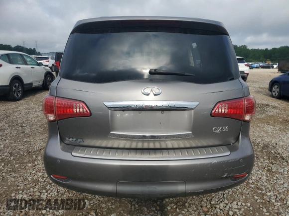 2013 Infiniti QX56 с VIN JN8AZ2NF9D9530007, выставлен на аукционе Copart как лот 56314365 с пробегом Не указан миль и Списание • Salvage title. История ставок и продаж доступна на DreamBid. Изображение 6.