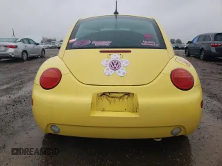 2005 Volkswagen New Beetle Coupe GLS with VIN 3VWCK31C55M409937, listed as a Copart auction lot 72615724 with 63,615 mi miles and Salvage Title. Bid and sale history available at carsss.com. Image 6.