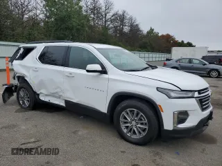 2023 Chevrolet Traverse LT Cloth with VIN 1GNERGKWXPJ175177, listed as a Copart auction lot 66147504 with 22,893 mi miles and Salvage Title. Bid and sale history available at carsss.com. Image 4.