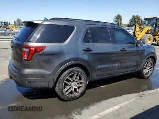 2018 Ford Explorer Sport с VIN 1FM5K8GT8JGA32035, выставлен на аукционе Copart как лот 61410295 с пробегом 88 100 миль миль и Чистый • Clean title. История ставок и продаж доступна на DreamBid. Изображение 3.