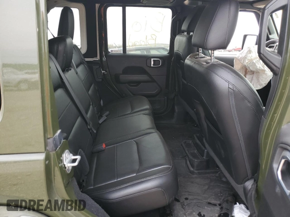 2021 Jeep Wrangler Unlimited Sahara Altitude с VIN 1C4HJXEN3MW668178, выставлен на аукционе Copart как лот 53570985 с пробегом Не указан миль и Списание • Salvage title. История ставок и продаж доступна на DreamBid. Изображение 11.