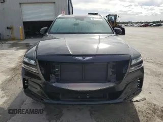 2021 Genesis GV80 with VIN KMUHB4SB1MU062943, listed as a Copart auction lot 82131414 with 36,805 mi miles and Non repairable. Bid and sale history available at DreamBid. Image 5.