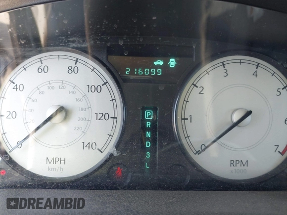 2005 Chrysler 300 with VIN 2C3JA43R65H668010, listed as a IAAI auction lot 41976405 with 216,099 mi miles. Bid and sale history available at carsss.com. Image 7.