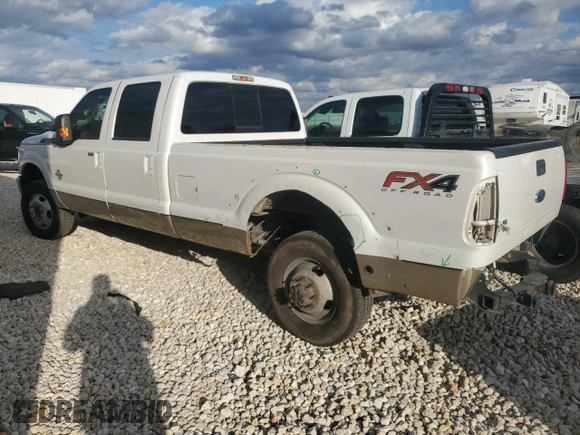 2012 Ford F-350 XL with VIN 1FT8W3DT3CEB66575, listed as a Copart auction lot 85498144 with 242,414 mi miles and Salvage Title. Bid and sale history available at DreamBid. Image 2.
