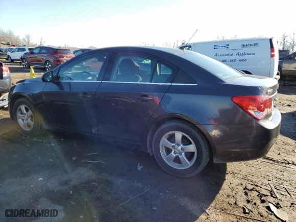 2014 Chevrolet Cruze LT with VIN 1G1PK5SB8E7441029, listed as a Copart auction lot 45532795 with 129,980 mi miles and Salvage Title. Bid and sale history available at carsss.com. Image 2.
