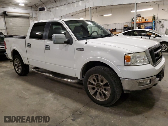 2005 Ford F-150 XLT with VIN 1FTPW14595FA50750, listed as a Copart auction lot 64043065 with 140,253 mi miles and Clean title. Bid and sale history available at DreamBid. Image 4.