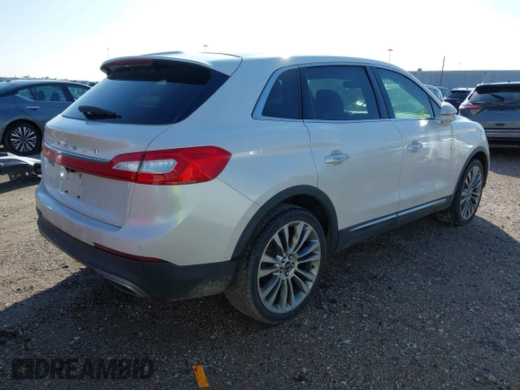 2018 Lincoln MKX Reserve with VIN 2LMPJ6LR7JBL26743, listed as a IAAI auction lot 41180761 with 76,573 mi miles. Bid and sale history available at carsss.com. Image 4.
