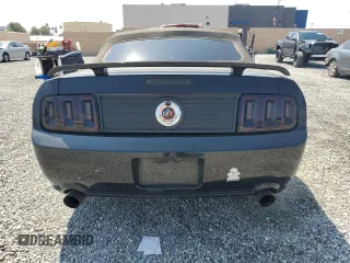 2007 Ford Mustang GT Deluxe with VIN 1ZVFT85H675224348, listed as a Copart auction lot 54993315 with 162,400 mi miles and Clean Title. Bid and sale history available at carsss.com. Image 6.