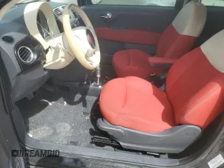 2012 FIAT 500 Pop with VIN 3C3CFFAR3CT383018, listed as a Copart auction lot 48038175 with 105,136 mi miles and Salvage Title. Bid and sale history available at carsss.com. Image 7.
