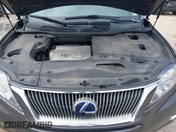 2010 Lexus RX 450h with VIN JTJBC1BA5A2408301, listed as a IAAI auction lot 41801639 with 264,134 mi miles and . Bid and sale history available at DreamBid. Image 10.